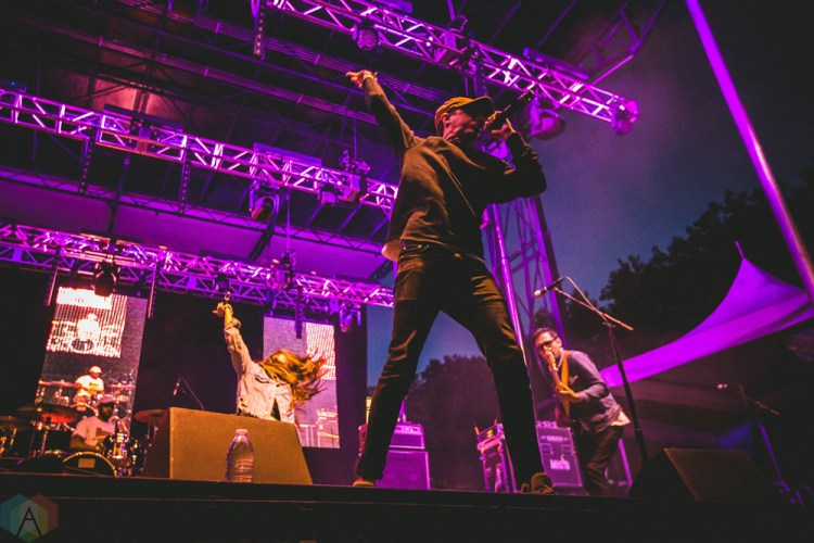 Watsky performs at Bumbershoot in Seattle on September 1, 2017. (Photo: Daniel Hager/Aesthetic Magazine)