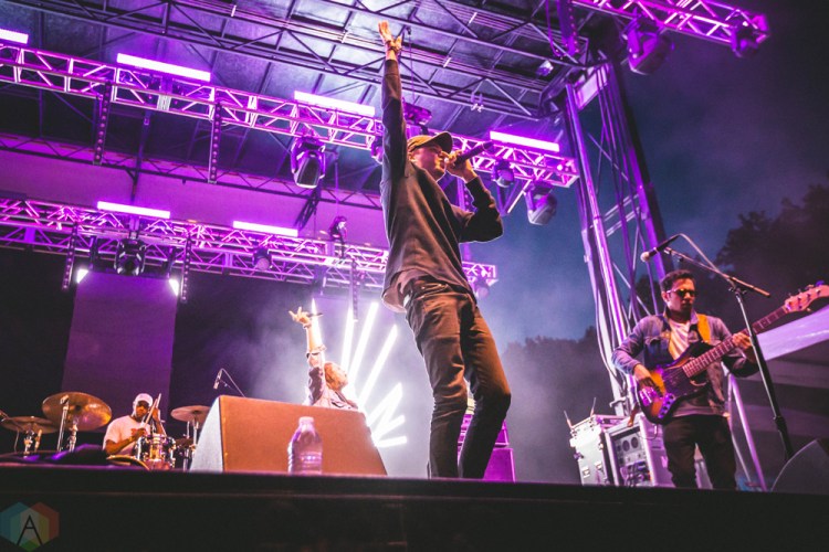 Watsky performs at Bumbershoot in Seattle on September 1, 2017. (Photo: Daniel Hager/Aesthetic Magazine)