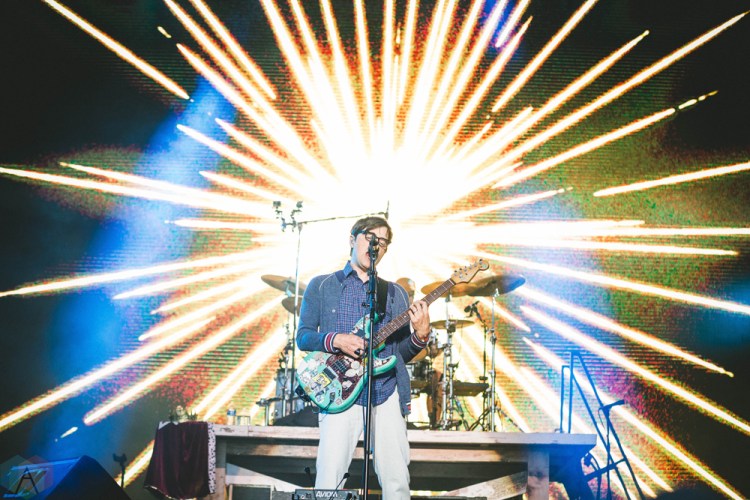 Weezer performs at Bumbershoot in Seattle on September 2, 2017. (Photo: Daniel Hager/Aesthetic Magazine)