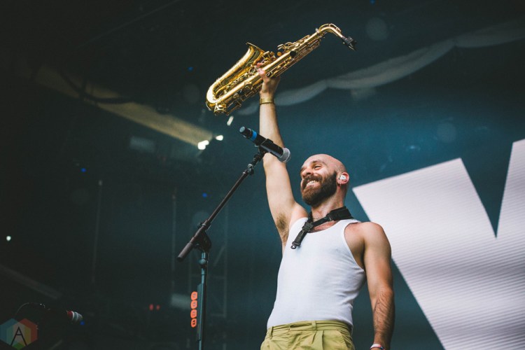 X Ambassadors performs at Bumbershoot in Seattle on September 3, 2017. (Photo: Daniel Hager/Aesthetic Magazine)