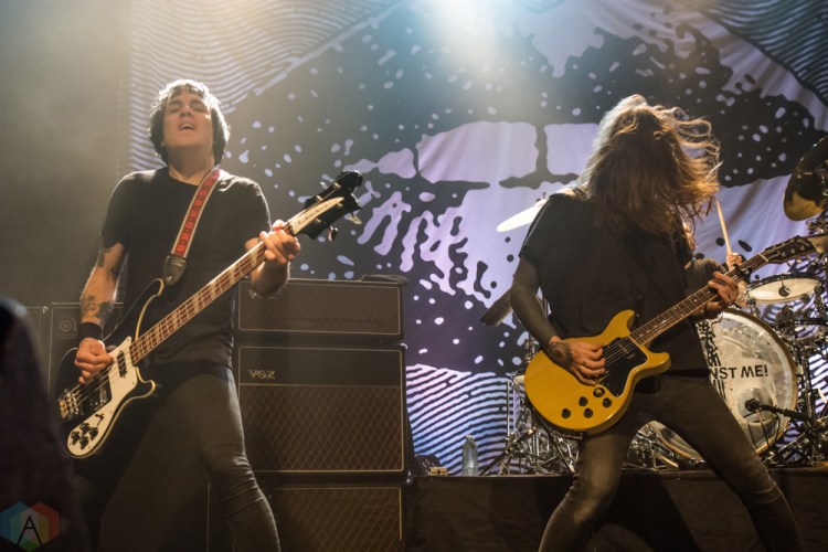 Against Me performs at Phoenix Concert Theatre in Toronto on October 6, 2017. (Photo: Tyler Roberts/Aesthetic Magazine)