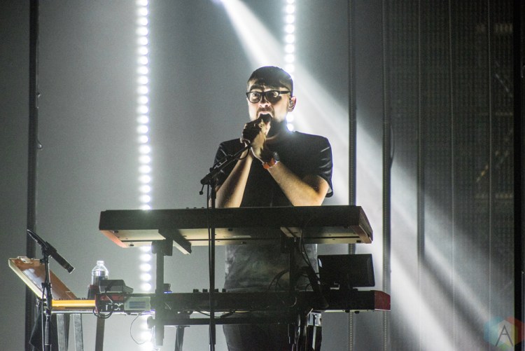 TORONTO, ON - OCTOBER 27: Alt-J performs at Massey Hall in Toronto on October 27, 2017. (Photo: Joanna Glezakos/Aesthetic Magazine)