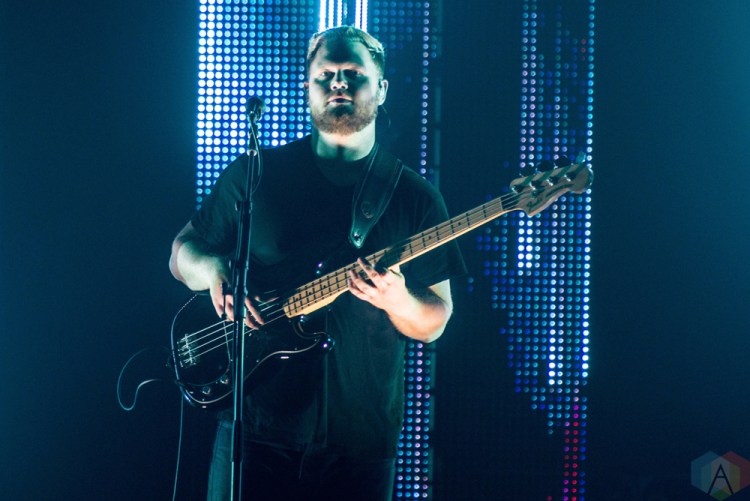TORONTO, ON - OCTOBER 27: Alt-J performs at Massey Hall in Toronto on October 27, 2017. (Photo: Joanna Glezakos/Aesthetic Magazine)