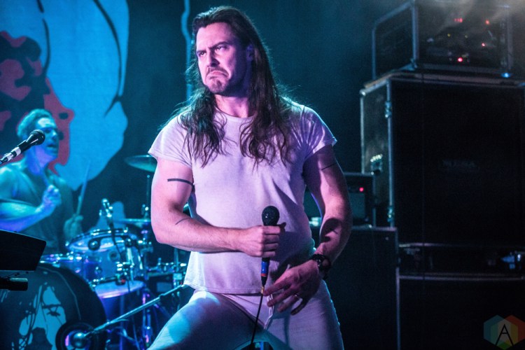 TORONTO, ONTARIO - OCTOBER 17: ANDREW W.K. performs at The Opera House in Toronto on October 17, 2017. (Photo: David McDonald/Aesthetic Magazine)