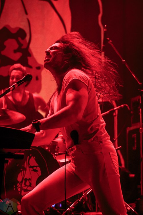 TORONTO, ONTARIO - OCTOBER 17: ANDREW W.K. performs at The Opera House in Toronto on October 17, 2017. (Photo: David McDonald/Aesthetic Magazine)