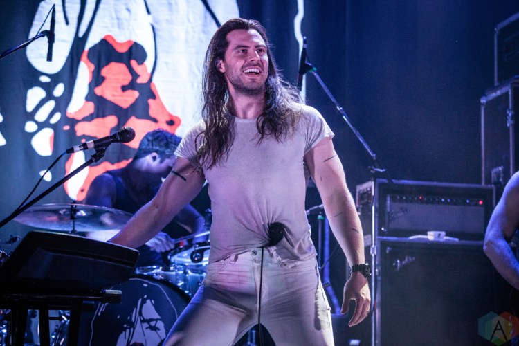 TORONTO, ONTARIO - OCTOBER 17: ANDREW W.K. performs at The Opera House in Toronto on October 17, 2017. (Photo: David McDonald/Aesthetic Magazine)