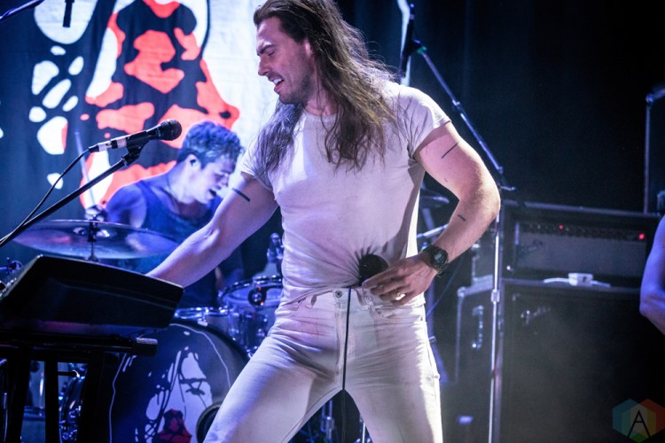 TORONTO, ONTARIO - OCTOBER 17: ANDREW W.K. performs at The Opera House in Toronto on October 17, 2017. (Photo: David McDonald/Aesthetic Magazine)