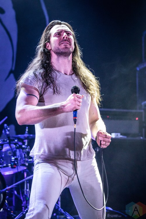 TORONTO, ONTARIO - OCTOBER 17: ANDREW W.K. performs at The Opera House in Toronto on October 17, 2017. (Photo: David McDonald/Aesthetic Magazine)