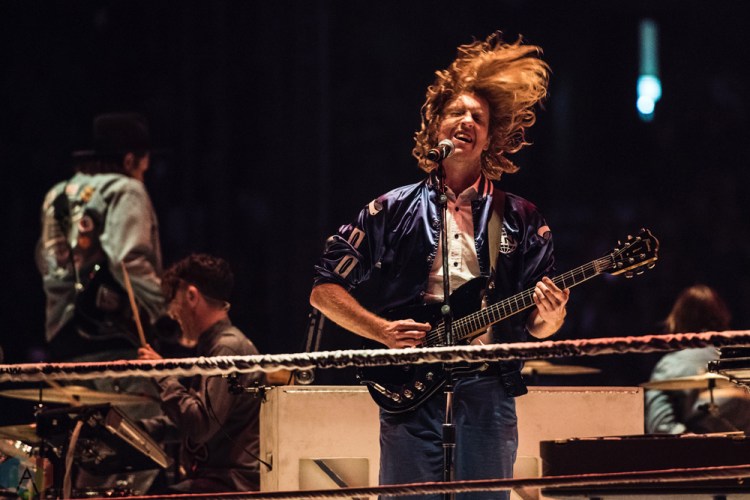 SEATTLE, WA - OCTOBER 15: Arcade Fire performs at KeyArena in Seattle on October 15, 2017. (Photo: Kevin Tosh/Aesthetic Magazine)