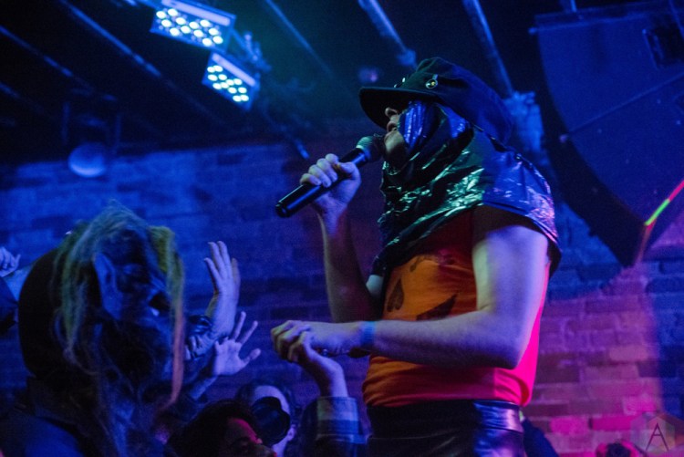 TORONTO, ON - OCTOBER 30: Ariel Pink performs at Velvet Underground in Toronto on October 30, 2017. (Photo: Joanna Glezakos/Aesthetic Magazine)