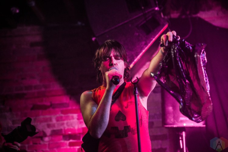 TORONTO, ON - OCTOBER 30: Ariel Pink performs at Velvet Underground in Toronto on October 30, 2017. (Photo: Joanna Glezakos/Aesthetic Magazine)