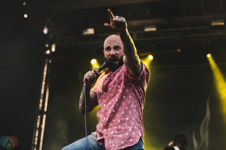 SACRAMENTO, CA - OCTOBER 21: August Burns Red performs at Aftershock Festival in Sacramento, CA on October 21, 2017. (Photo: Kyle Simmons/Aesthetic Magazine)