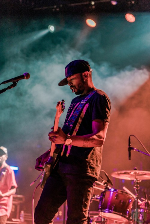 Ayron Jones performs at Delmar Hall in St Louis, Missouri on October 4, 2017. (Photo: Alyssa Bardol/Aesthetic Magazine)