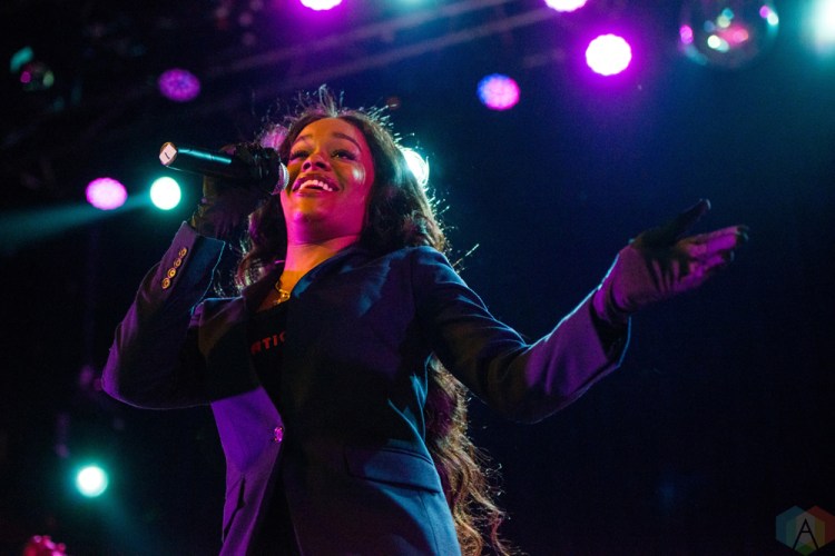 Azealia Banks performs at The Opera House in Toronto on October 8, 2017. (Photo: Joanna Glezakos/Aesthetic Magazine)