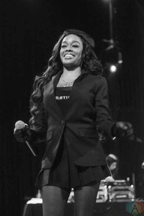 Azealia Banks performs at The Opera House in Toronto on October 8, 2017. (Photo: Joanna Glezakos/Aesthetic Magazine)