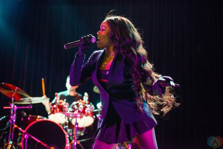Azealia Banks performs at The Opera House in Toronto on October 8, 2017. (Photo: Joanna Glezakos/Aesthetic Magazine)