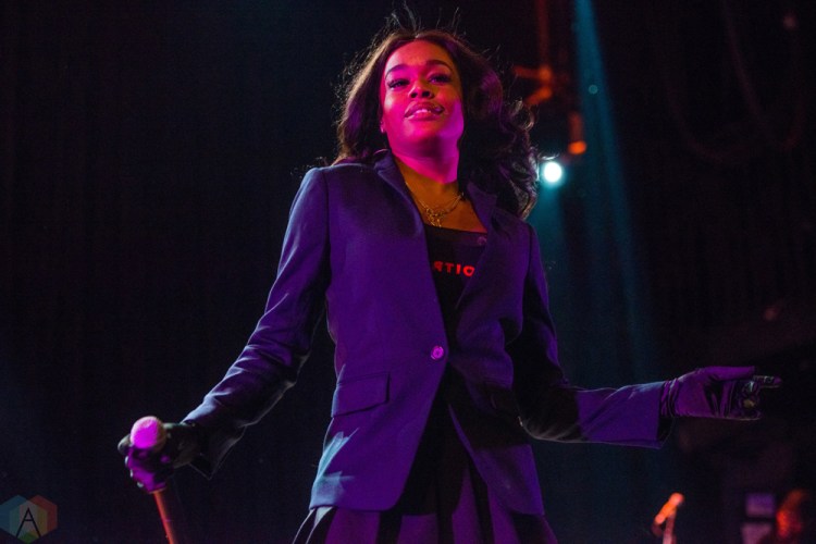 Azealia Banks performs at The Opera House in Toronto on October 8, 2017. (Photo: Joanna Glezakos/Aesthetic Magazine)