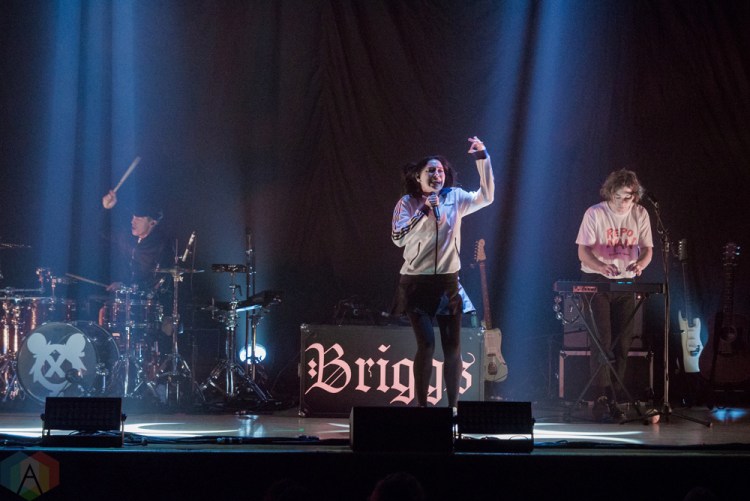 TORONTO, ON - OCTOBER 27: Bishop Briggs performs at Massey Hall in Toronto on October 27, 2017. (Photo: Joanna Glezakos/Aesthetic Magazine)