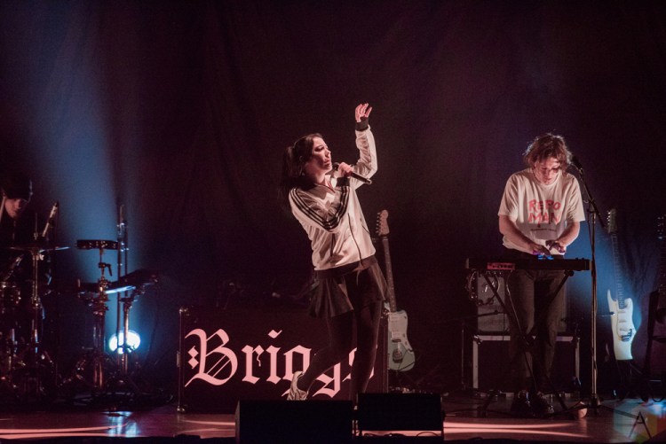 TORONTO, ON - OCTOBER 27: Bishop Briggs performs at Massey Hall in Toronto on October 27, 2017. (Photo: Joanna Glezakos/Aesthetic Magazine)