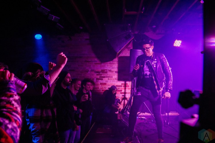 TORONTO, ON - OCTOBER 30: Bite Marx performs at Velvet Underground in Toronto on October 30, 2017. (Photo: Joanna Glezakos/Aesthetic Magazine)