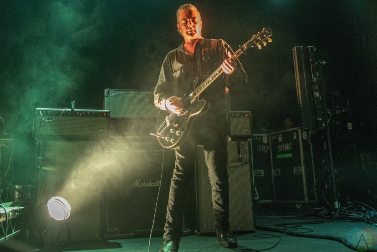 MANCHESTER, UK - OCTOBER 27: Black Rebel Motorcycle Club performs at Manchester Academy in Manchester, UK on October 27, 2017. (Photo: Sabrina Ramdoyal/Aesthetic Magazine)