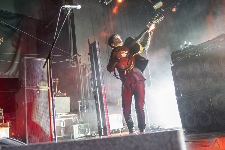 MANCHESTER, UK - OCTOBER 27: Black Rebel Motorcycle Club performs at Manchester Academy in Manchester, UK on October 27, 2017. (Photo: Sabrina Ramdoyal/Aesthetic Magazine)