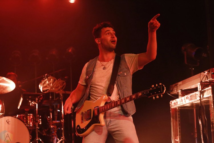 Bleachers performs at Roseland Theater in Portland on October 3, 2017. (Photo: Krystyn Bristol/Aesthetic Magazine)