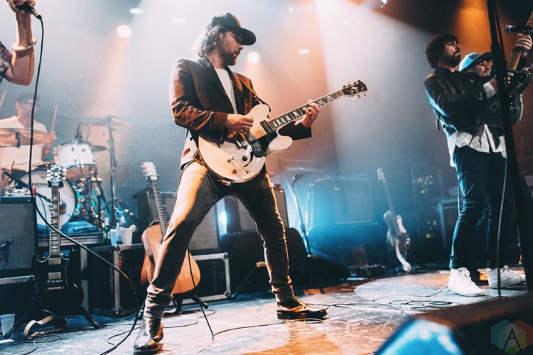 VANCOUVER, BC - OCTOBER 20: Broken Social Scene performs at Commodore Ballroom in Vancouver on October 20, 2017. (Photo: Natasha Priya/Aesthetic Magazine)