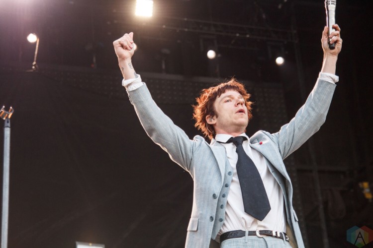 Cage The Elephant performs at CalJam 2017 at Glen Helen Amphitheatre in San Bernardino, California on October 7, 2017. (Photo: James Alvarez/Aesthetic Magazine)