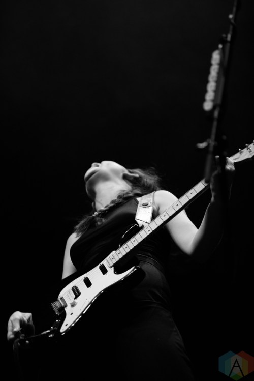 LOS ANGELES, CA - OCTOBER 29: Cherry Glazerr performs at The Wiltern in Los Angeles on October 29, 2017. (Photo: Amanda Witt/Aesthetic Magazine)