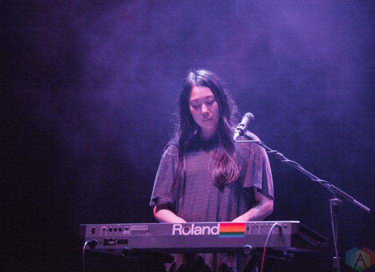 LOS ANGELES, CA - OCTOBER 29: Cherry Glazerr performs at The Wiltern in Los Angeles on October 29, 2017. (Photo: Amanda Witt/Aesthetic Magazine)