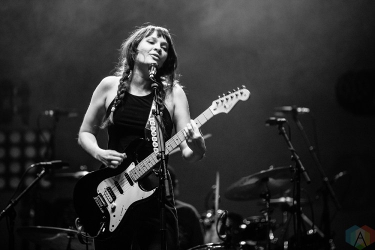 LOS ANGELES, CA - OCTOBER 29: Cherry Glazerr performs at The Wiltern in Los Angeles on October 29, 2017. (Photo: Amanda Witt/Aesthetic Magazine)