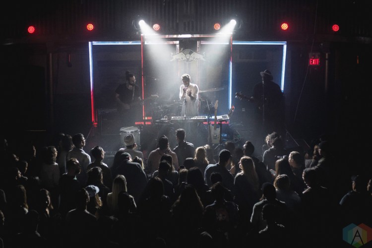 TORONTO, ON - OCTOBER 19: Chris LaRocca performs at The Great Hall in Toronto on October 19, 2017. (Photo: Anton Mak/Aesthetic Magazine)