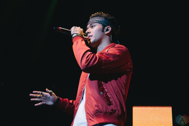 TORONTO, ONTARIO - OCTOBER 14: CNCO performs at Air Canada Centre in Toronto on October 14, 2017. (Photo: Stephan Ordonez/Aesthetic Magazine)