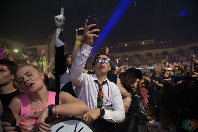 CHICAGO, IL - OCTOBER 28: Dillon Francis performs at Aragon Ballroom in Chicago on October 28, 2017. (Photo: Charles Yamabe/Aesthetic Magazine)
