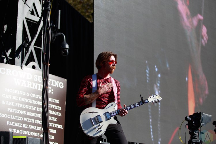 SACRAMENTO, CA - OCTOBER 21: Eagles of Death Metal performs at Aftershock Festival in Sacramento, CA on October 21, 2017. (Photo: Kyle Simmons/Aesthetic Magazine)