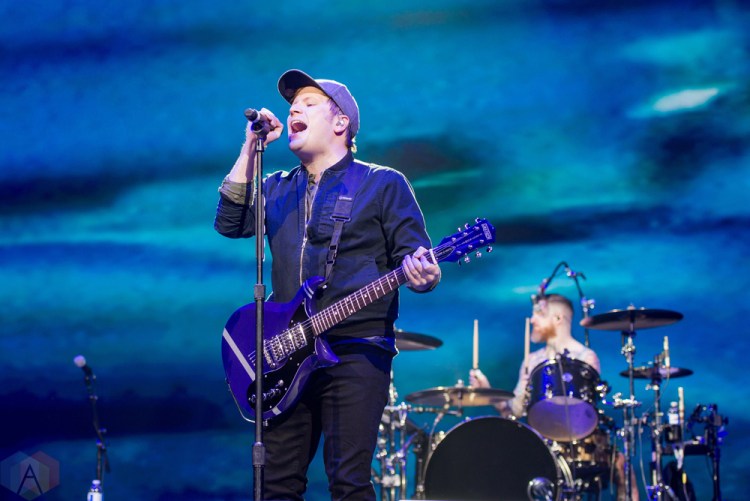 TORONTO, ON - OCTOBER 25: Fall Out Boy performs at Air Canada Centre in Toronto on October 25, 2017. (Photo: Joanna Glezakos/Aesthetic Magazine)