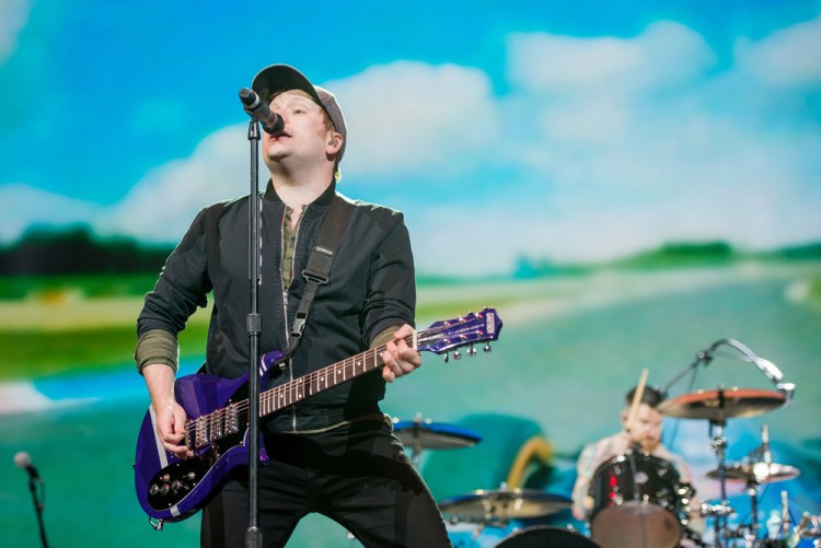 TORONTO, ON - OCTOBER 25: Fall Out Boy performs at Air Canada Centre in Toronto on October 25, 2017. (Photo: Joanna Glezakos/Aesthetic Magazine)