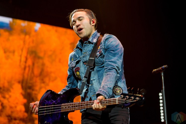 TORONTO, ON - OCTOBER 25: Fall Out Boy performs at Air Canada Centre in Toronto on October 25, 2017. (Photo: Joanna Glezakos/Aesthetic Magazine)
