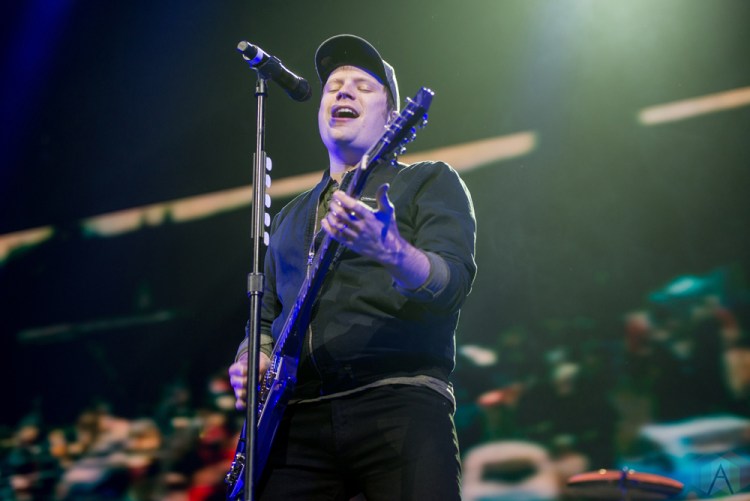 TORONTO, ON - OCTOBER 25: Fall Out Boy performs at Air Canada Centre in Toronto on October 25, 2017. (Photo: Joanna Glezakos/Aesthetic Magazine)
