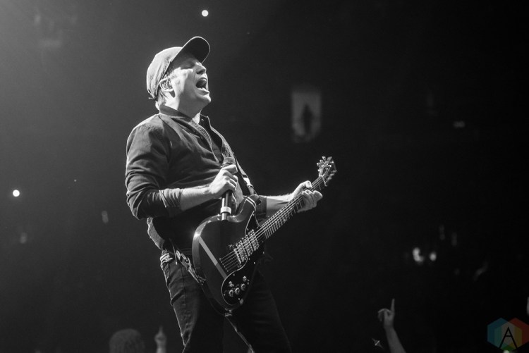 TORONTO, ON - OCTOBER 25: Fall Out Boy performs at Air Canada Centre in Toronto on October 25, 2017. (Photo: Joanna Glezakos/Aesthetic Magazine)