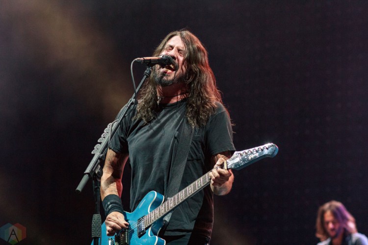 Foo Fighters performs at CalJam 2017 at Glen Helen Amphitheatre in San Bernardino, California on October 7, 2017. (Photo: James Alvarez/Aesthetic Magazine)