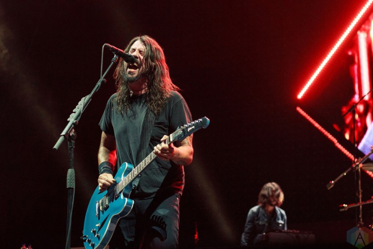 Foo Fighters performs at CalJam 2017 at Glen Helen Amphitheatre in San Bernardino, California on October 7, 2017. (Photo: James Alvarez/Aesthetic Magazine)