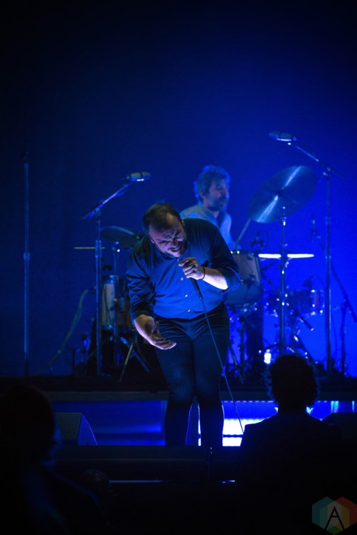 Future Islands performs at Massey Hall in Toronto on October 6, 2017. (Photo: Cameron Bartlett/Aesthetic Magazine)