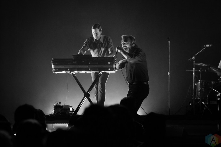 Future Islands performs at Massey Hall in Toronto on October 6, 2017. (Photo: Cameron Bartlett/Aesthetic Magazine)