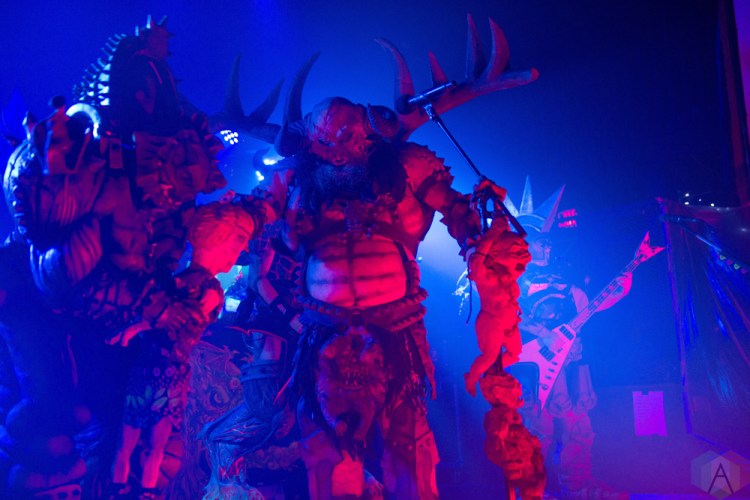 TORONTO, ON - OCTOBER 22: GWAR performs at The Opera House in Toronto on October 22, 2017. (Photo: Josh Ladouceur/Aesthetic Magazine)
