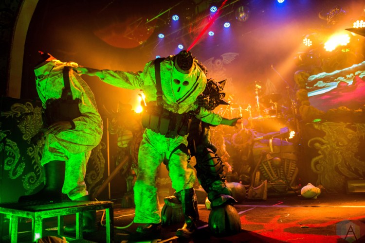 TORONTO, ON - OCTOBER 22: GWAR performs at The Opera House in Toronto on October 22, 2017. (Photo: Josh Ladouceur/Aesthetic Magazine)