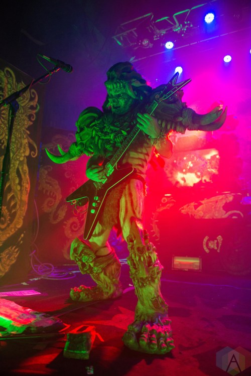 TORONTO, ON - OCTOBER 22: GWAR performs at The Opera House in Toronto on October 22, 2017. (Photo: Josh Ladouceur/Aesthetic Magazine)