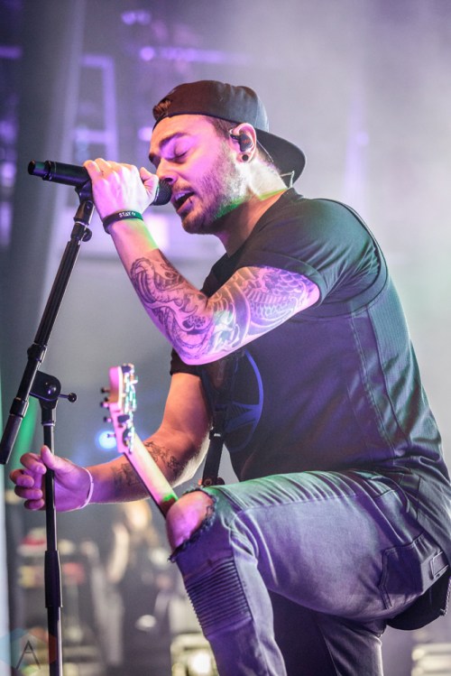 TORONTO, ONTARIO - OCTOBER 15: I Prevail performs at Danforth Music Hall in Toronto on October 15, 2017. (Photo: David McDonald/Aesthetic Magazine)