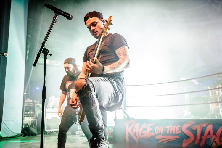 TORONTO, ONTARIO - OCTOBER 15: I Prevail performs at Danforth Music Hall in Toronto on October 15, 2017. (Photo: David McDonald/Aesthetic Magazine)